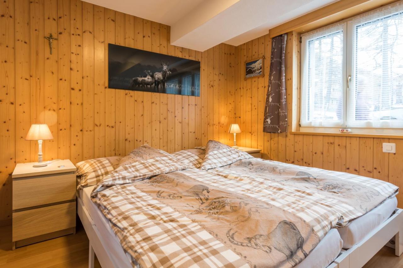 Haus Alpenblick Apartment Saas-Grund Exterior photo